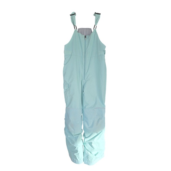 Columbia Kids Waterproof Insulated Ski Snow Bib Overalls Pants Teal Size M - Picture 2 of 13